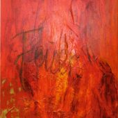 Die fünf Elemente - Feuer- (2013) 40x60 Acryl